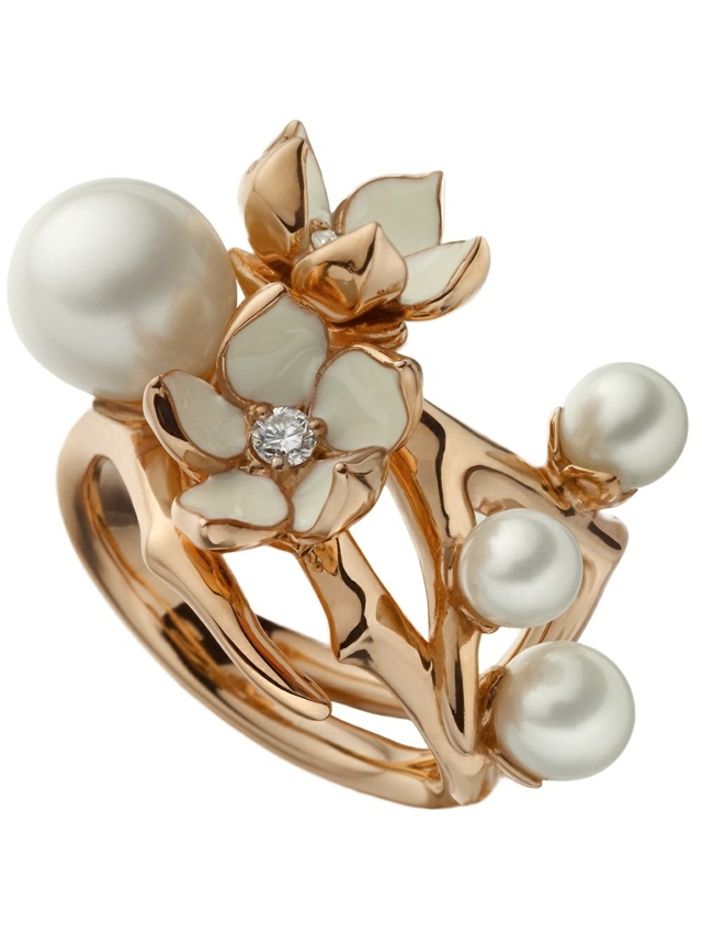 Perleblomster designideer kvinder smykker