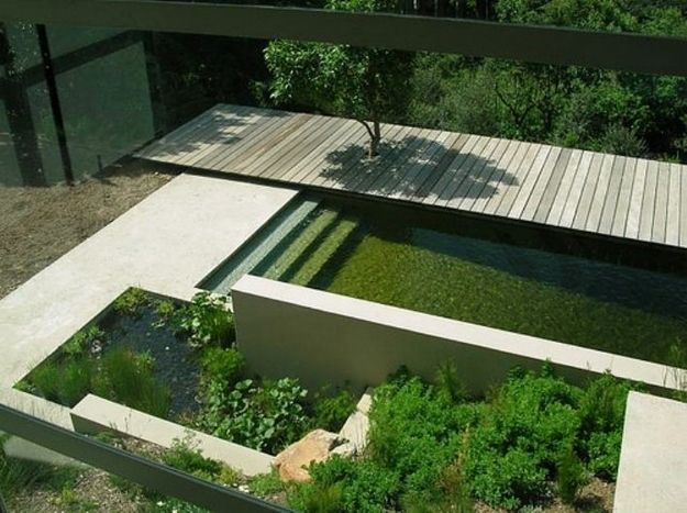 idéer pool dam kombination af landskabspleje og havearbejde