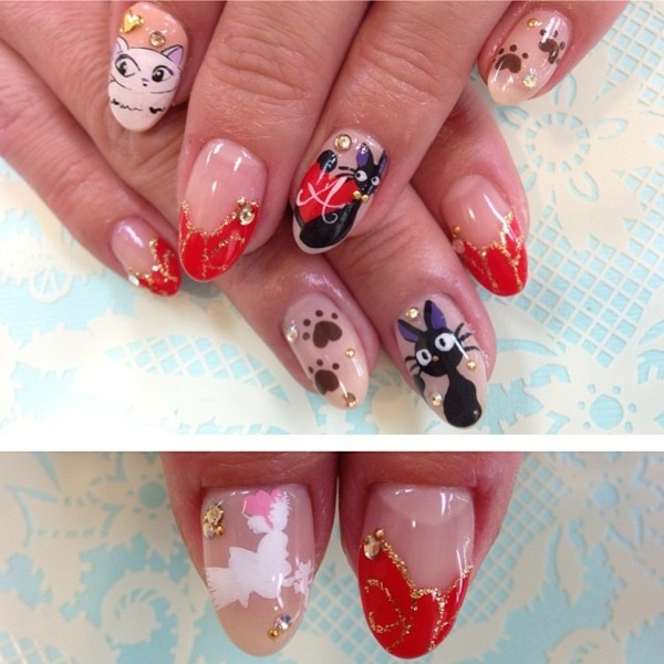 China Nail Design Ideer Mønster