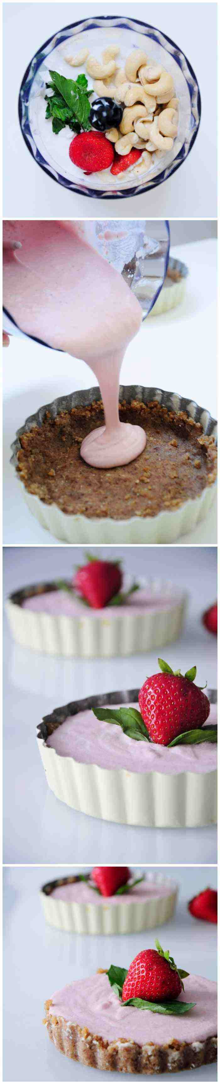 veganer-opskrifter-kage-ostekage-jordbær-tartlet-variant