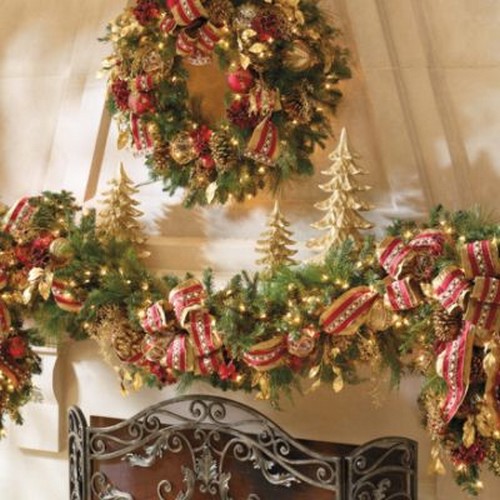 Guirlande dekoration idé jul