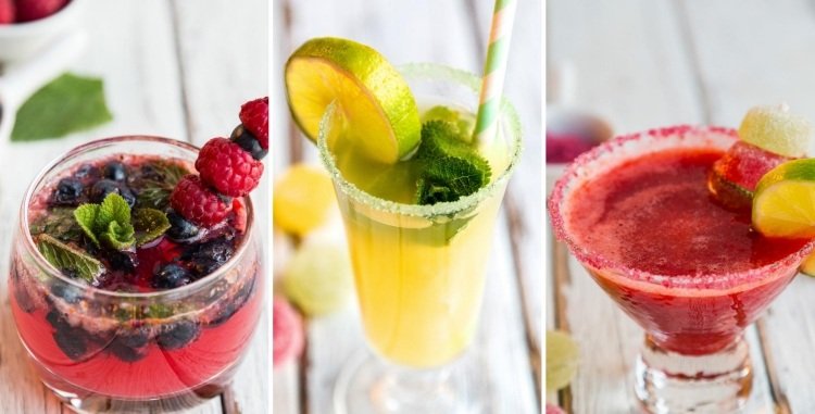 Ikke-alkoholiske cocktails opskrifter enkle og frugtige