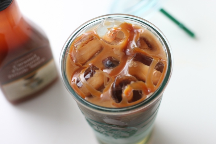 Iced karamel machiato