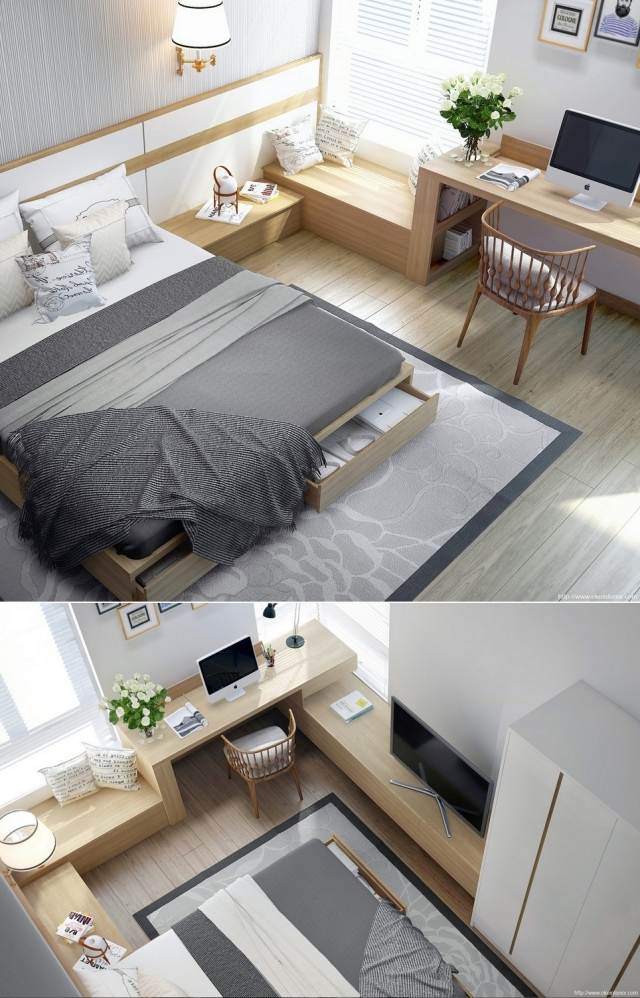 lille-soveværelse-seng-seng-opbevaring-skrivebord-bænk-fortsættelse