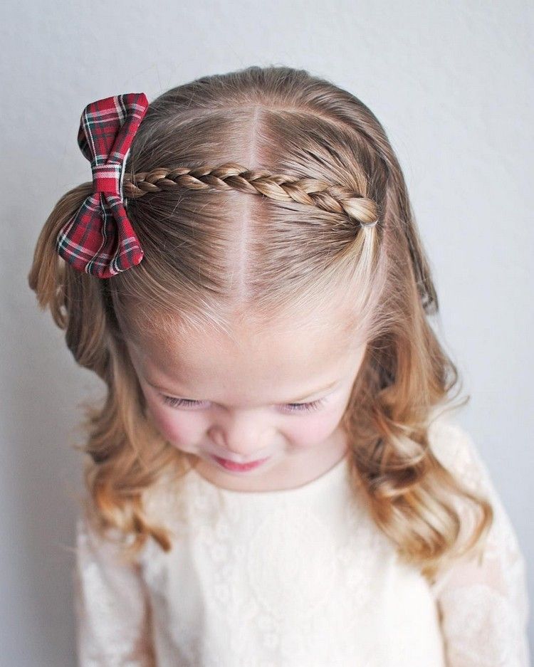 elegante frisurer til små piger 2 minutters fletning af hårbånd