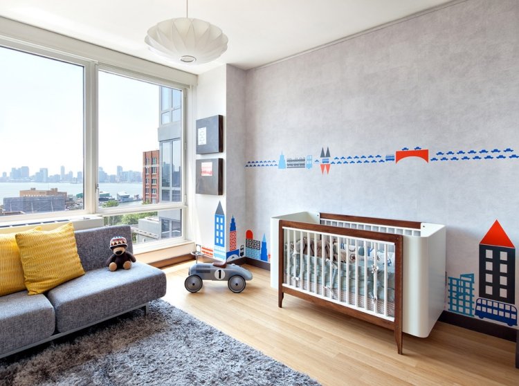 baby værelse-dekoration-dreng-effekt-farve-beton-look-stencil-by-motiver