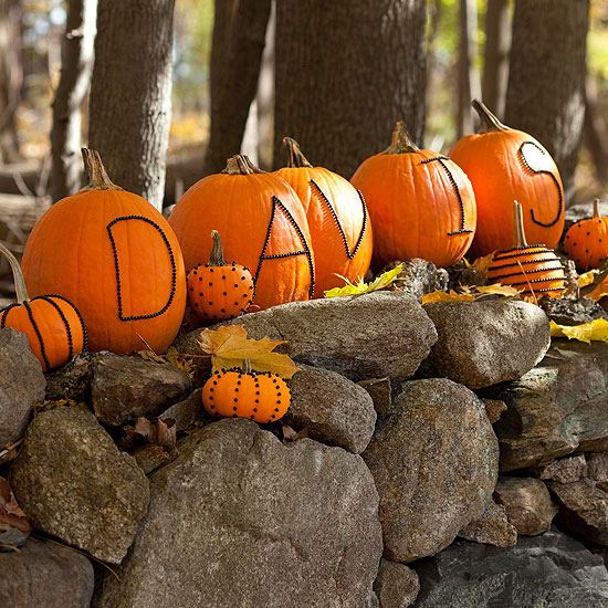 Halloween rhinestones dekorere ideen til haven dekoration