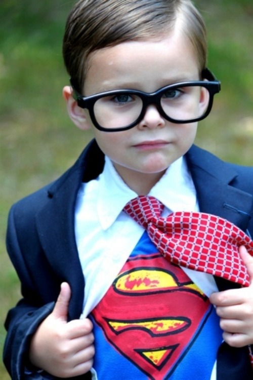Kostumer børn babyer ideer clark kent superman