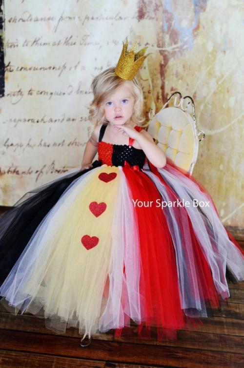 Karneval kostumer børn ideer prinsesse kjole