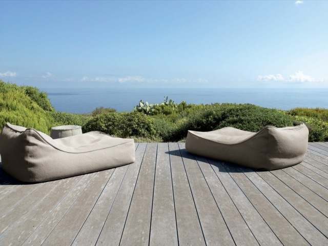 Daybed moderne komfortabelt polstret liggestol-liggestol design