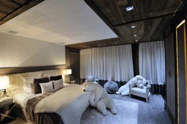 Hvide bjørne legetøj Chalet design Brickell soveværelse design