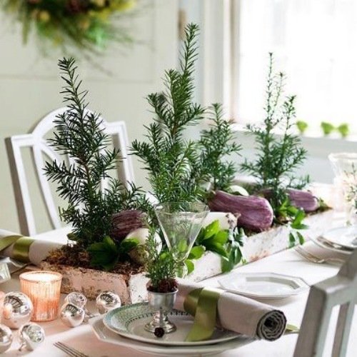 Vinterdekoration-ideer-hjemme-bord-grøn