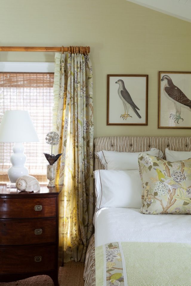 soveværelse-gardin-gardiner-grene-fugle-mønster