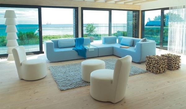 ideer til indretning af stuen sæt designer polstermøbler-nuba cor