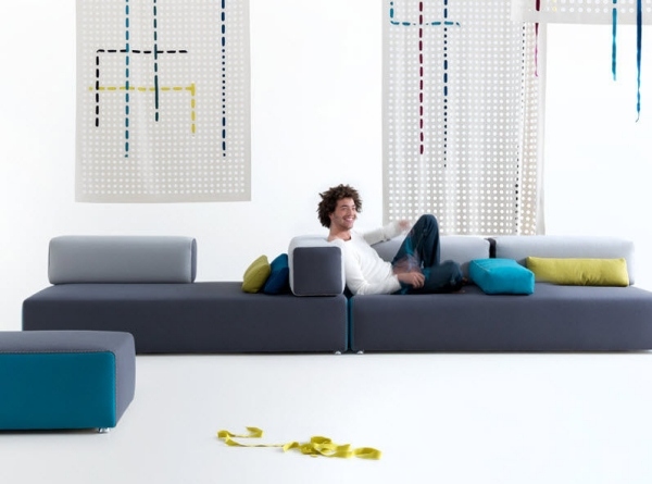 Exksofa Design Ponton Brown Maniatis stuesæt