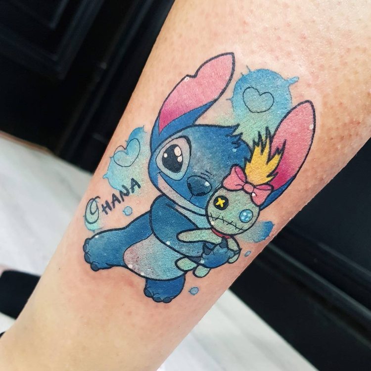 ohana tatoveringssøm tatovering sød idé