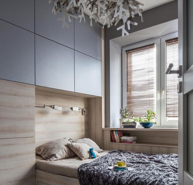 hjem-indretning-ideer-soveværelse-hængende-skabe-grå