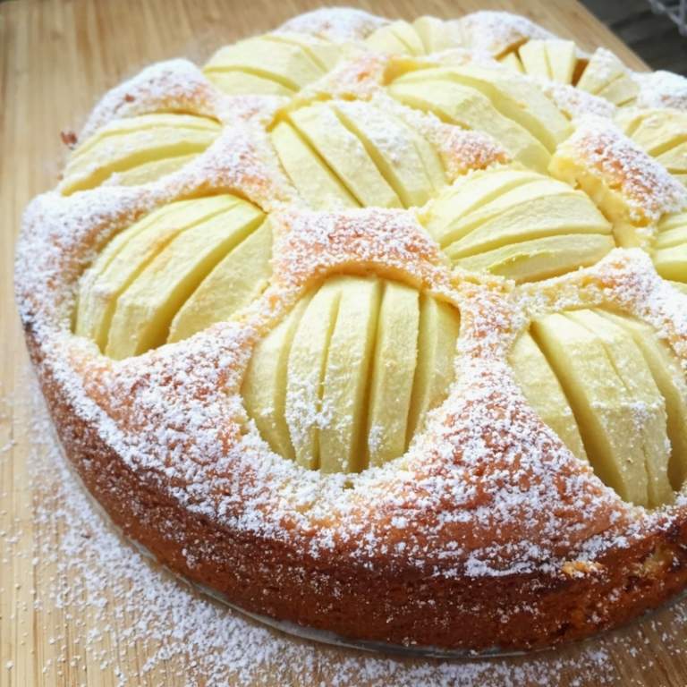 thermomix opskrifter æbletærte flormelis bage dessert
