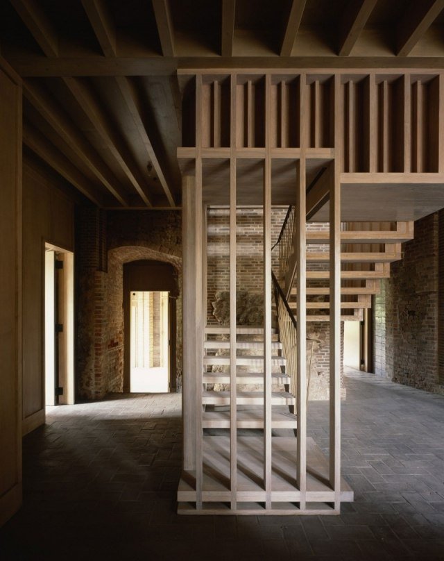 moderne design trappe trætrappe-flydende konstruktion