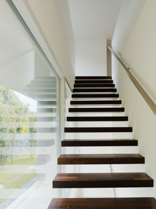 Levende ideer trapper udkragede trapper moderne design ideer trappe materiale træ