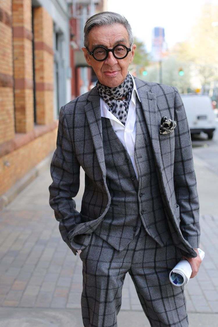 jakkesæt tendenser 2019 elegant herremode designer bryllups lejlighed street plaid tredelt vest skjorte hvidt klud tørklæde