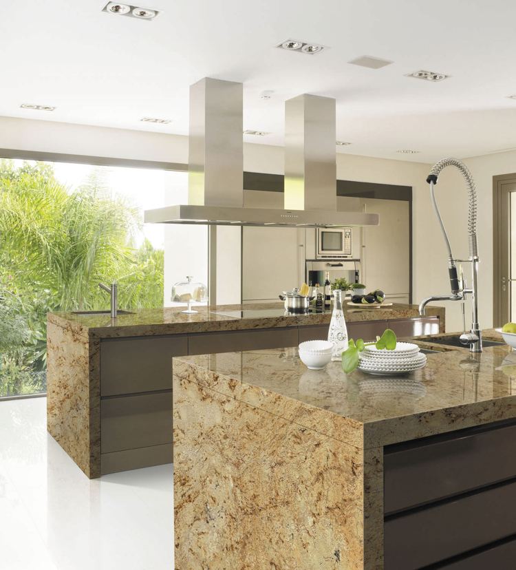 bordplade-granit-køkken-brun-beige-moderne-design