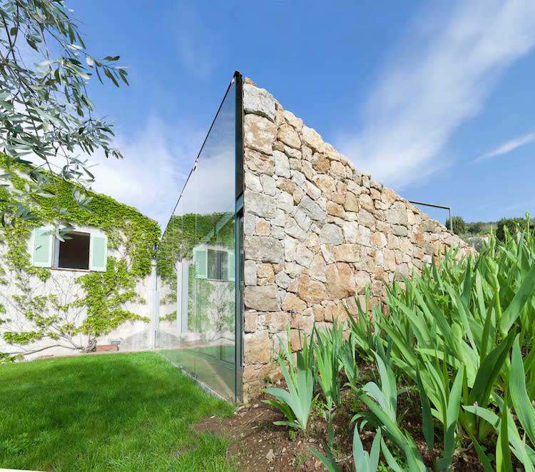 arkitektur glas sten naturprojekter interessant moderne samtid