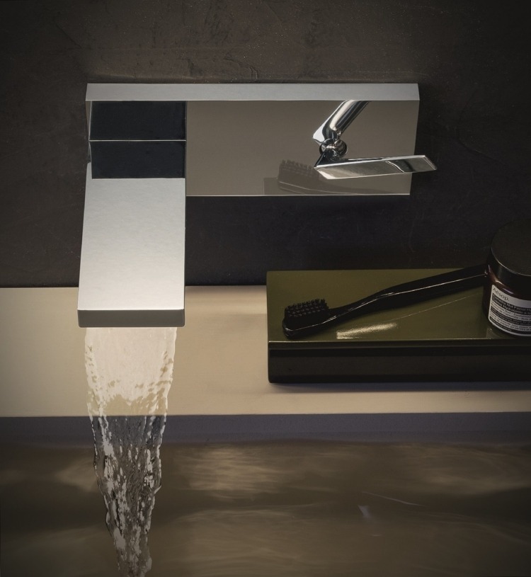 Armatur til badeværelse-vandhane-designet-innovativ-minimalistisk-reduceret