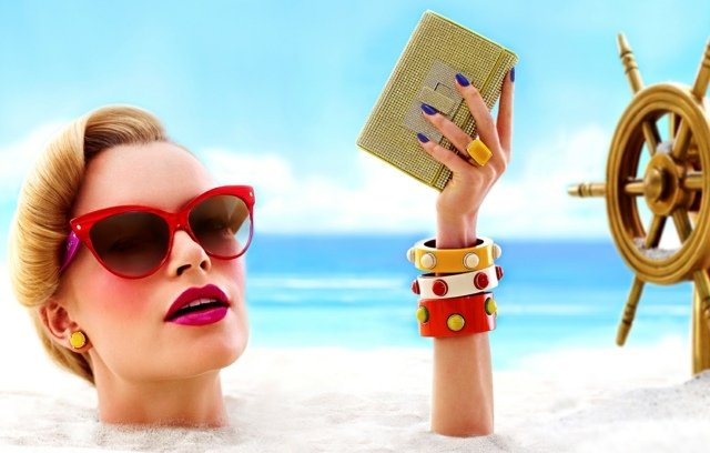 Armbånd Bangles Solbriller Smykker Tilbehør Sommer Trends 2014