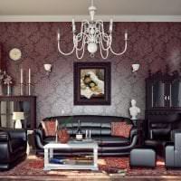 elegant leilighet design i art deco stil bilde