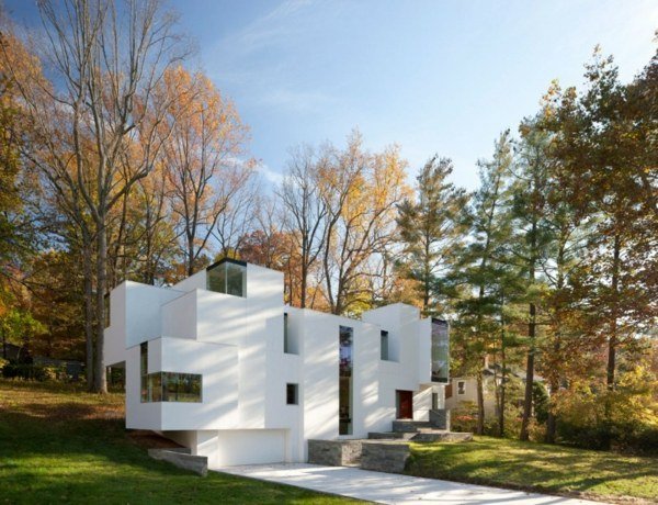 NaCl-hus midt i skoven-David Jameson Architecture