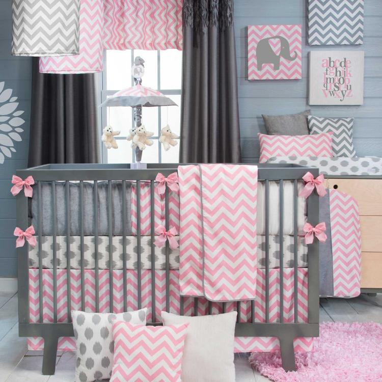 tekstiler baby værelse pige vælg mønster
