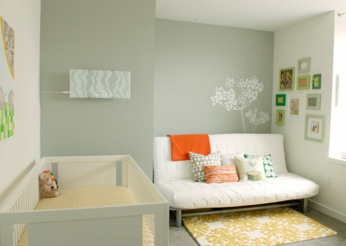 moderne-design-med-lys-grøn-fra-baby-rummet