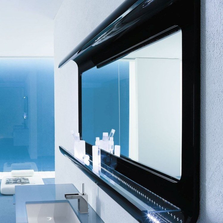 badeværelse-spejl-arlex-design-Lulù-sort-højglans-afrundet