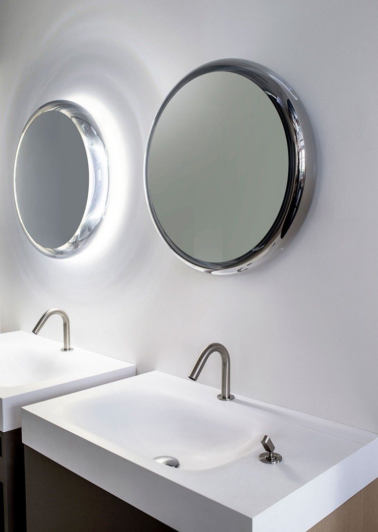 badeværelse-spejl-agape-solid-spejl-rund-klassisk-optik-metal-hvid