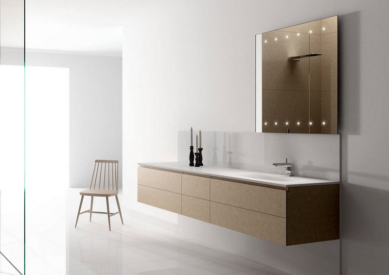 Badeværelse-spejl-belysning-ideer-moderne-badeværelse-design