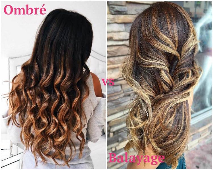 balayage-blond-brun-ombre-sammenligning