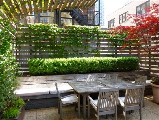 Træ havemøbler planter til balkon vind beskyttelse af personlige oplysninger