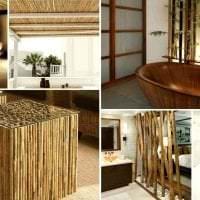parketové podlahy s bambusom v štýle kuchynskej fotografie