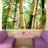 parketové podlahy s bambusom v dizajne fotky spálne