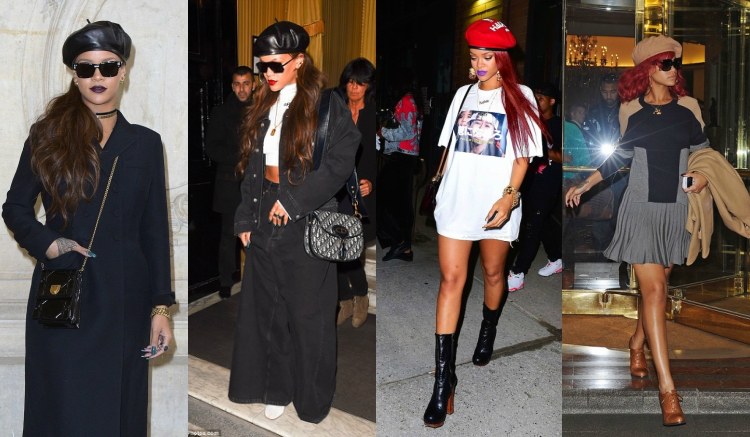 baret hat styles stars inspirations rihanna looks