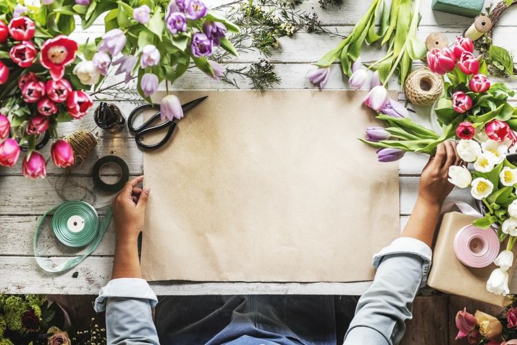 Håndværk forår DIY haven dekoration ideer med blomster