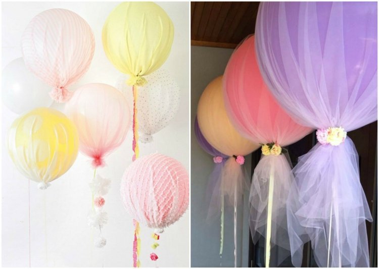 tinker-balloner-tuell-hvid-lilla-pink-gul-bryllup-dekoration-blomster