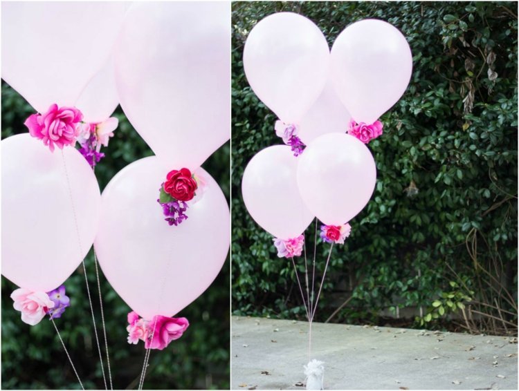 tinker-balloner-helium-med-børn-tinker-pink-rød-lilla-blomster