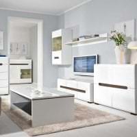 világos fehér bútorok a folyosó fotó stílusában