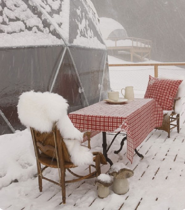 Terrasse stole bord Alperne