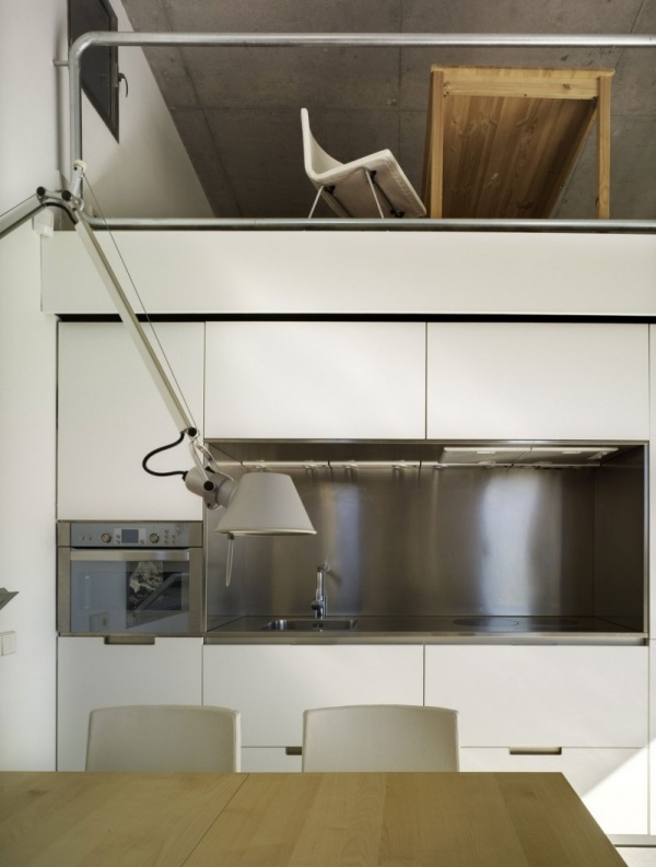 Landsted spanien moderne interiør arkitektur køkken-spisestue