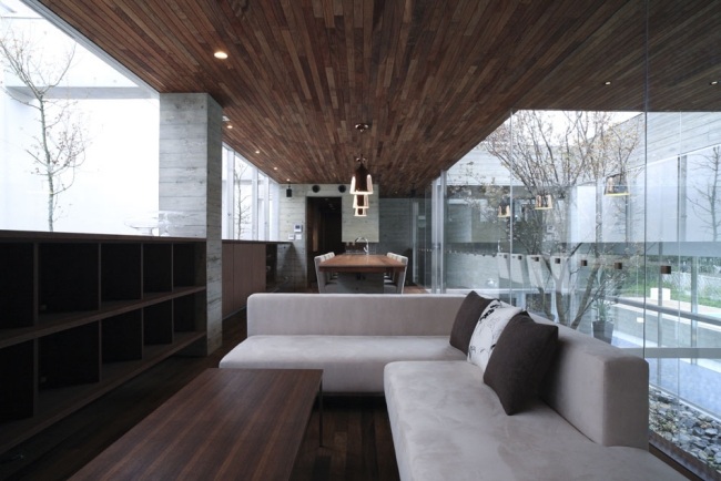 Stue sofa sæt vinkel-indendørs havedesign