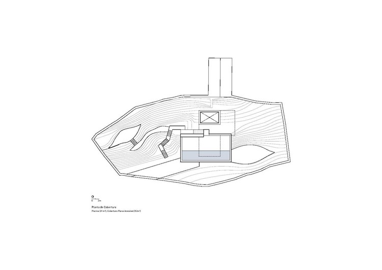 arkitektonisk skitse minimalistisk hus