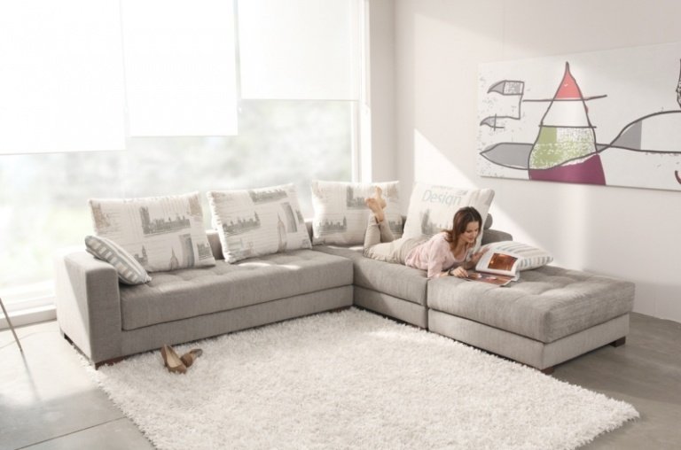 Stor sofa tilstrækkelig bredde-Manacor